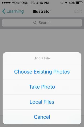 Gom tài khoản đám mây về một mối trên iOS ảnh 2