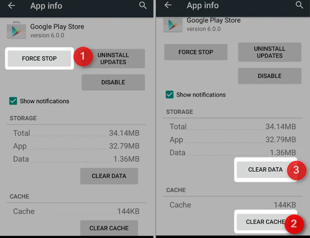 Sửa lỗi không cài được ứng dụng trên Google Play ảnh 2