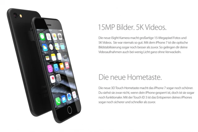 Lộ diện concept iPhone 7 'siêu mỏng' ảnh 3 Lộ diện concept iPhone 7 'siêu mỏng' ảnh 3