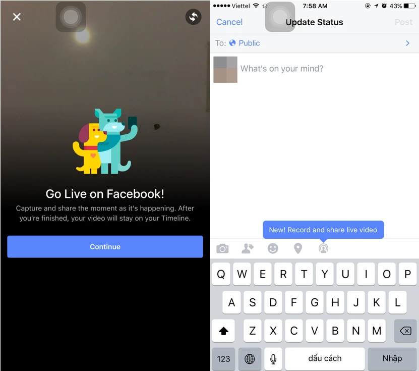 Cách truyền hình trực tiếp video trên Facebook ảnh 1 Cách truyền hình trực tiếp video trên Facebook ảnh 1