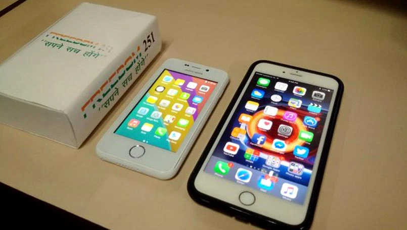 Trên tay chiếc smartphone có giá 85.000 đồng ảnh 1