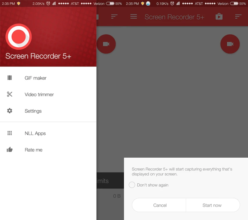 Screen-recorder