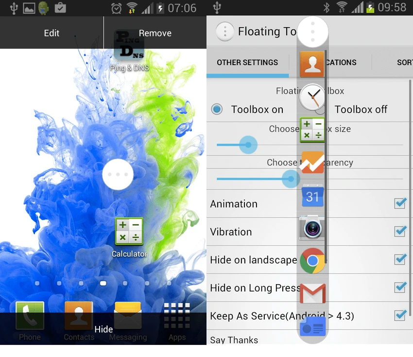 4 ứng dụng giúp bổ sung thêm nút Home ảo cho Android ảnh 3 floating-toolbox