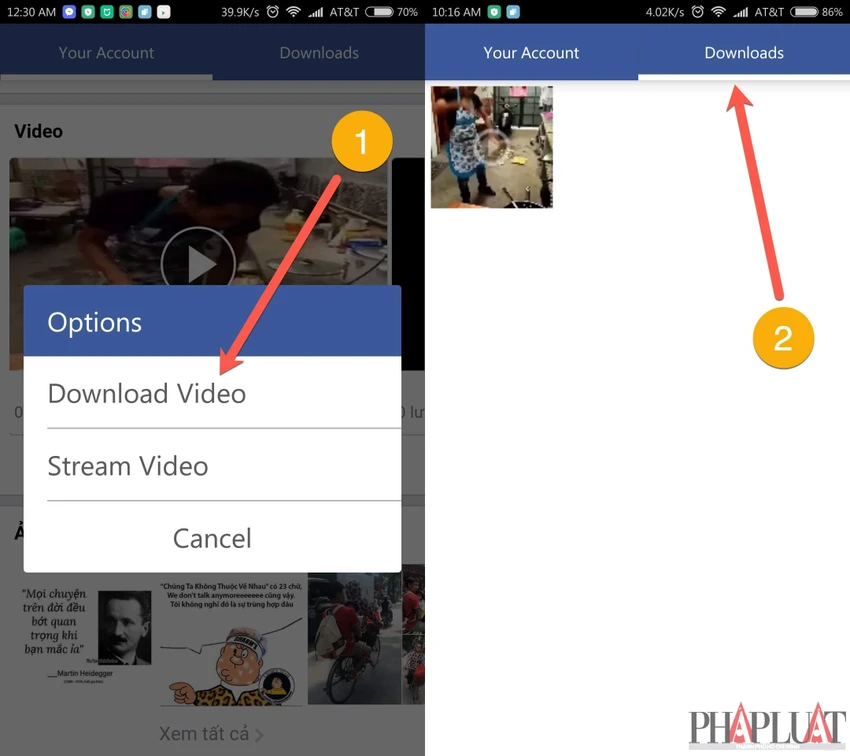 save fb videos