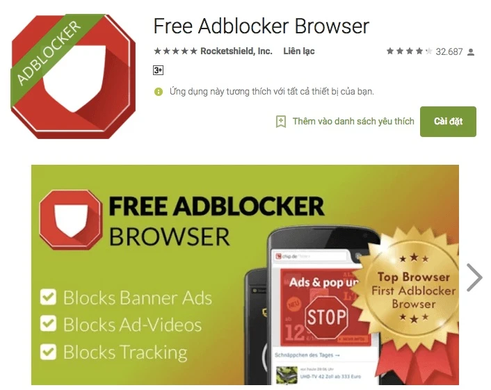 Làm thế nào để chặn quảng cáo trên YouTube? ảnh 3 Free Adblocker