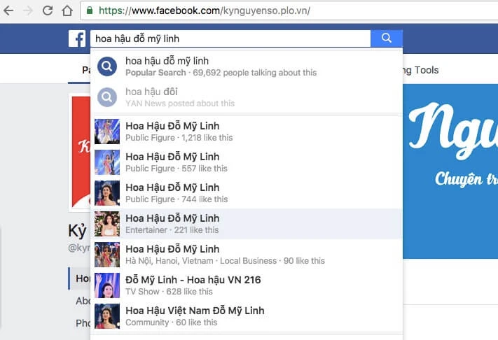 Xuất hiện nhiều fanpage giả mạo Hoa hậu Đỗ Mỹ Linh ảnh 1 đỗ mỹ linh