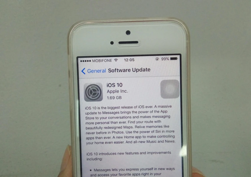 Apple phát hành phiên bản iOS 10 cho iPhone ảnh 1 Apple phát hành phiên bản iOS 10 cho iPhone ảnh 1