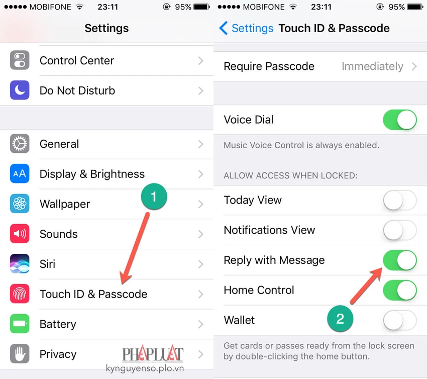 Touch id 