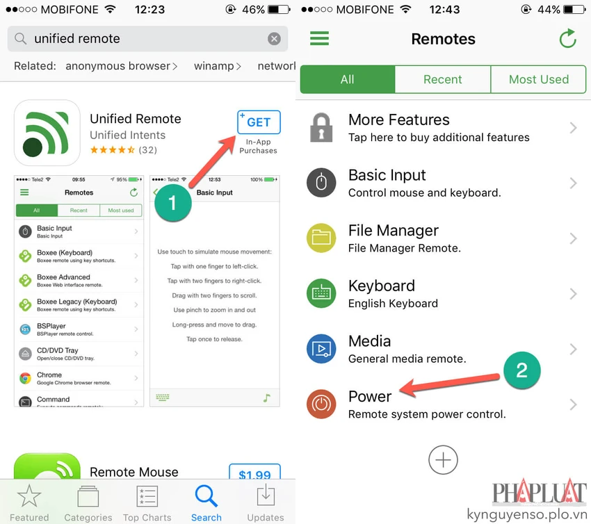 unifiel remote