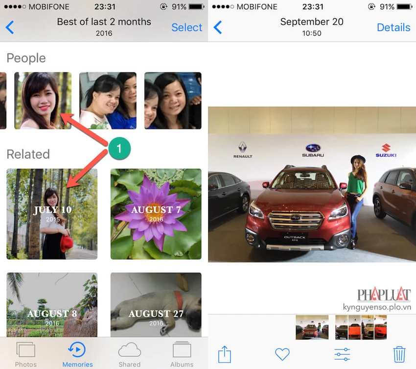 Cách tìm kiếm hình ảnh ‘siêu tốc’ trên iPhone ảnh 2