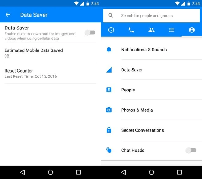 data saver