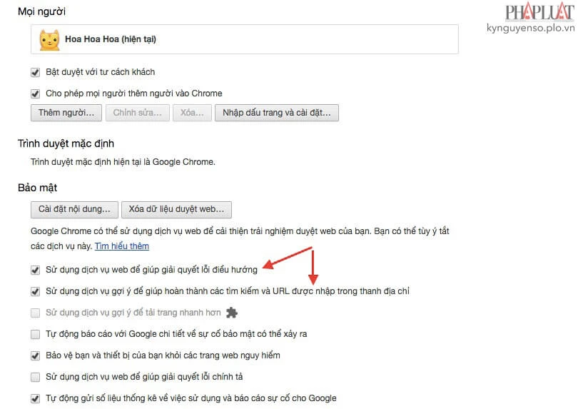 chrome dns