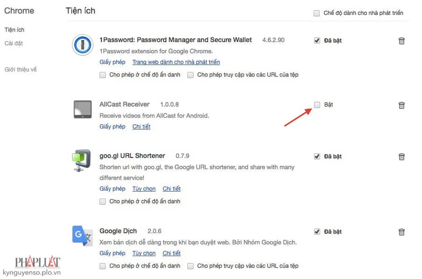 chrome extensions