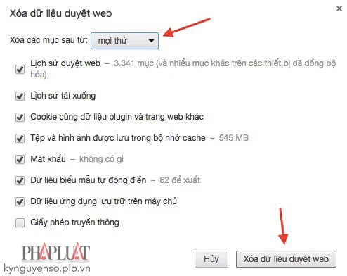 chrome history