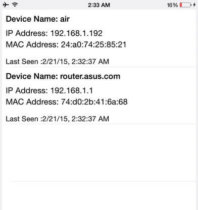 WiFi Device Scanner