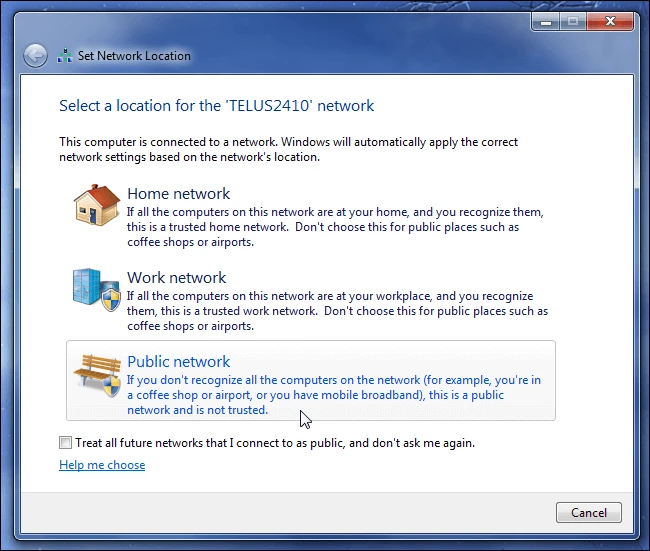 Public network