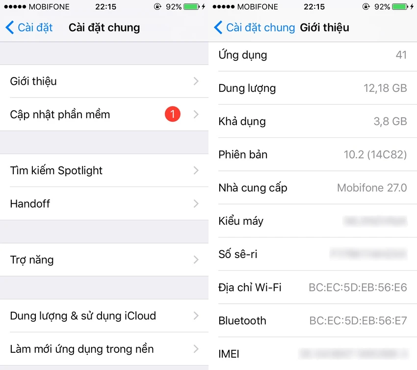 Thao tác không thể bỏ qua khi mua iPhone cũ ảnh 1 imei iphone