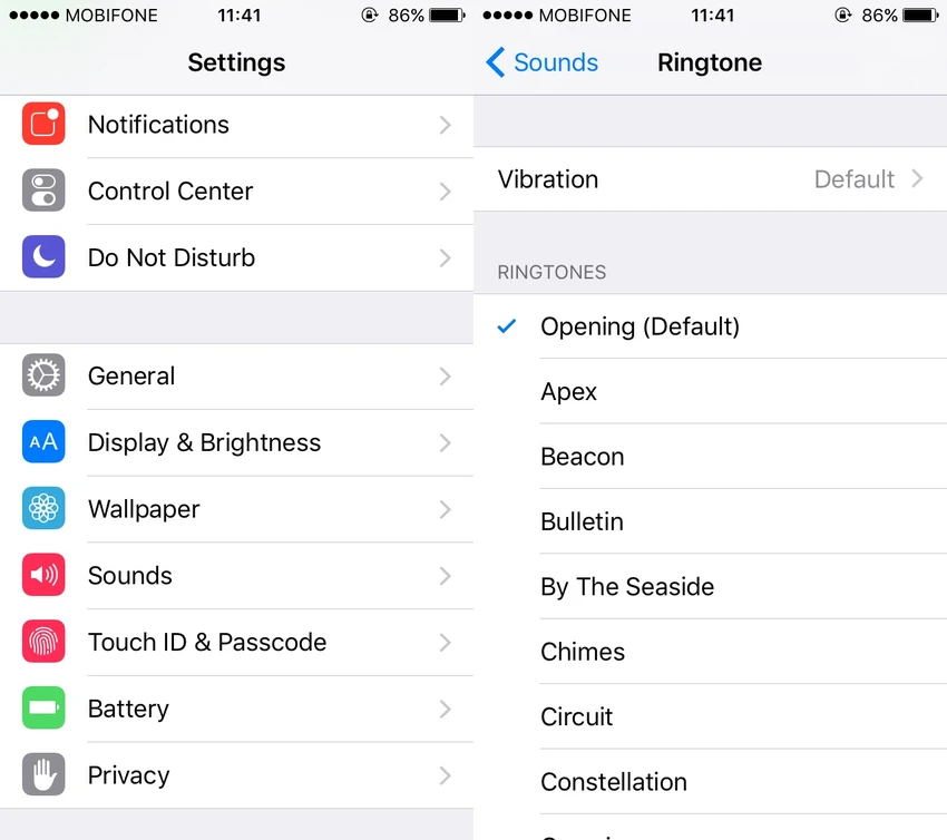tạo nhạc chuông tùy ý cho iPhone