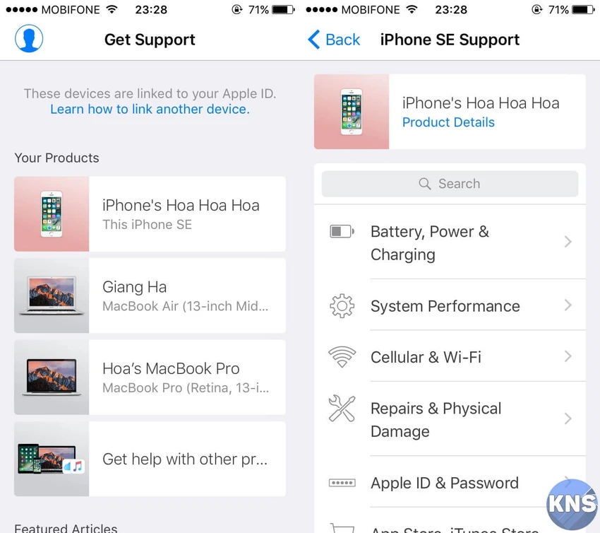 apple support