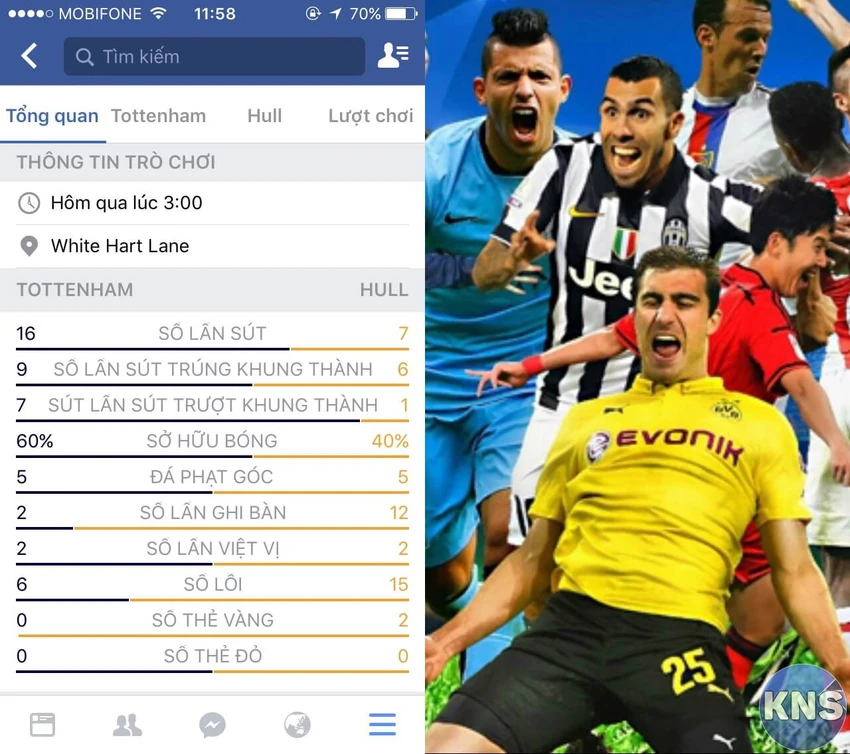 facebook sports