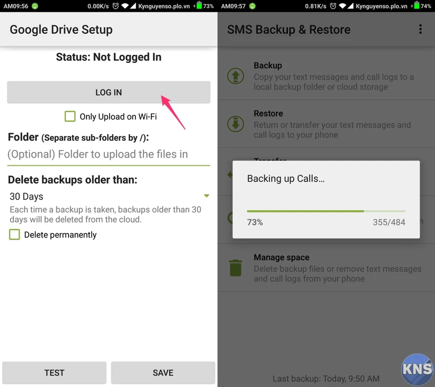 SMS Backup & Restore