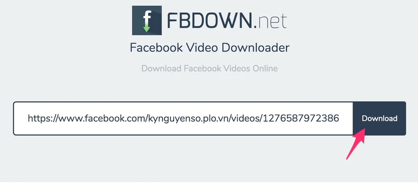 2 mẹo tải nhanh video trên Facebook ảnh 2 2 mẹo tải nhanh video trên Facebook ảnh 2