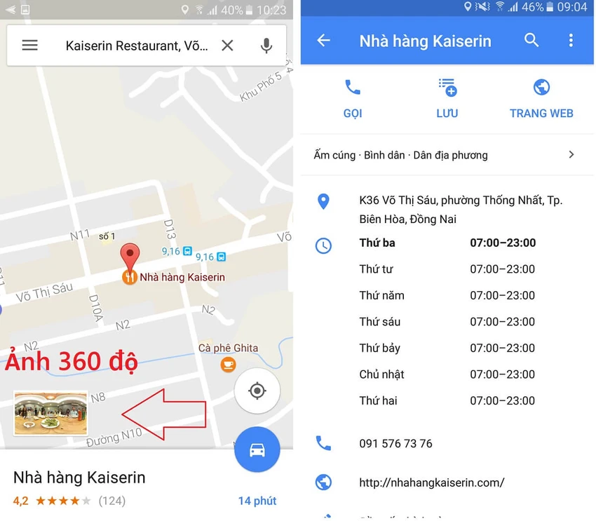Vài mẹo hay khi sử dụng Google Maps ảnh 2 Vài mẹo hay khi sử dụng Google Maps ảnh 2