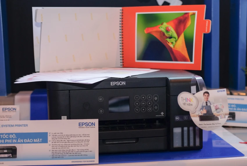 Epson ra mắt máy in và máy chiếu thông minh ảnh 2 Epson ra mắt máy in và máy chiếu thông minh ảnh 2