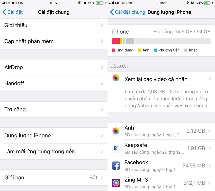 4 cách giúp iPhone cũ chạy nhanh hơn ảnh 2 4 cách giúp iPhone cũ chạy nhanh hơn ảnh 2