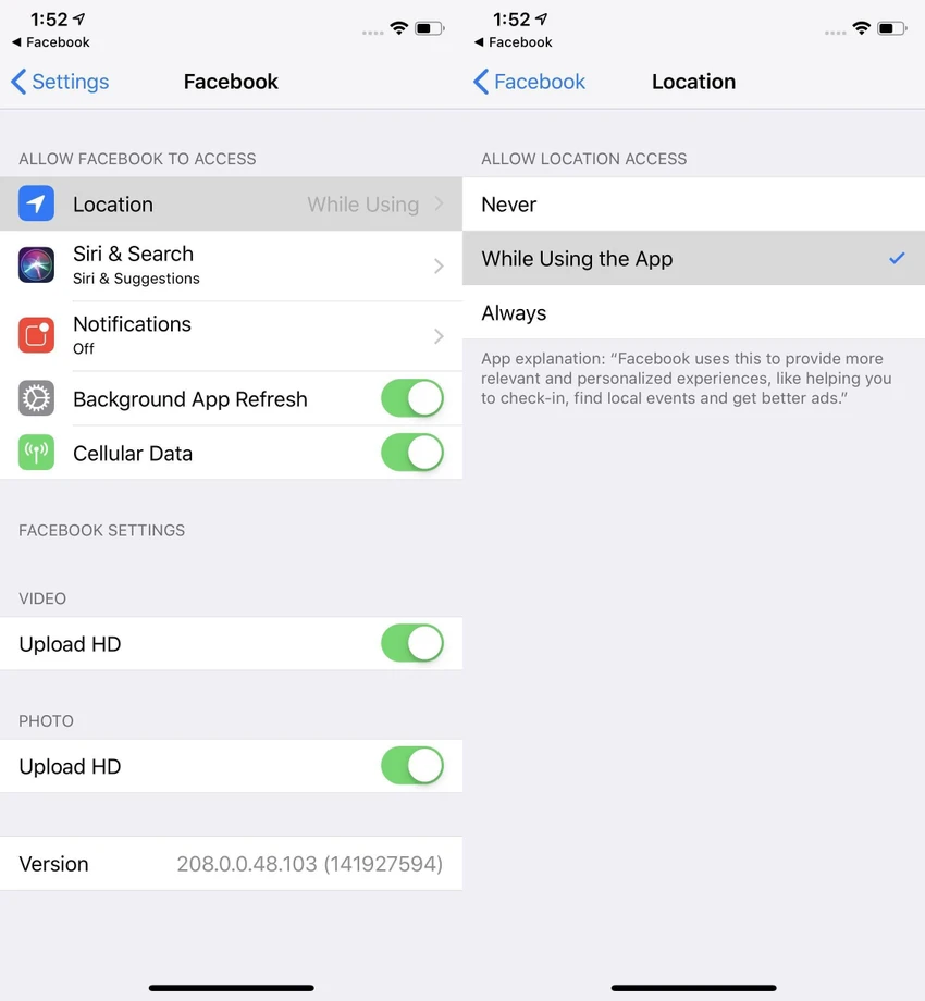 Cách ngăn chặn Facebook theo dõi vị trí của bạn