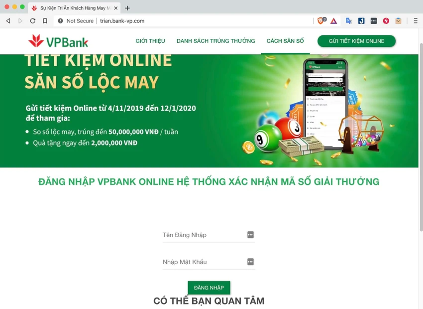 Cảnh giác 2 chiêu trò lừa đảo ngân hàng mùa cuối năm