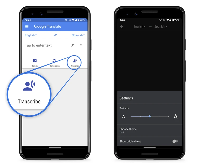 transcribe-Google-dich