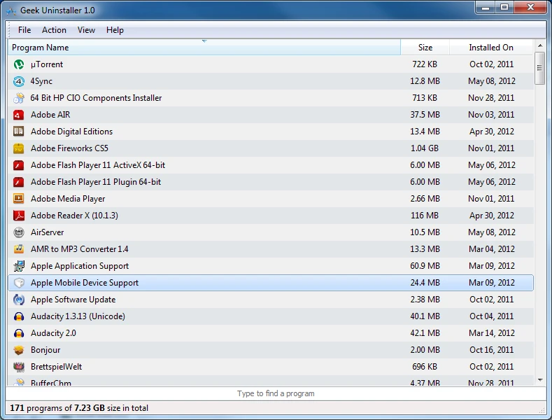 Geek-Uninstaller Geek-Uninstaller