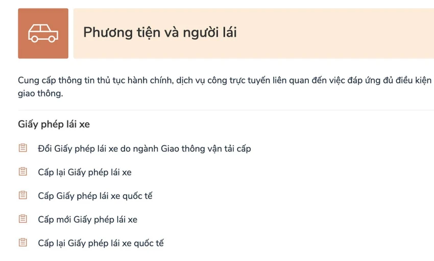 dang-ki-gplx Đăng kí mới hoặc cấp đổi GPLX. Ảnh: MINH HOÀNG