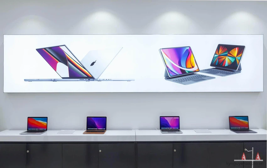 macbook-viet-nam MacBook ngày càng phổ biến tại Việt Nam. Ảnh: TIỂU MINH