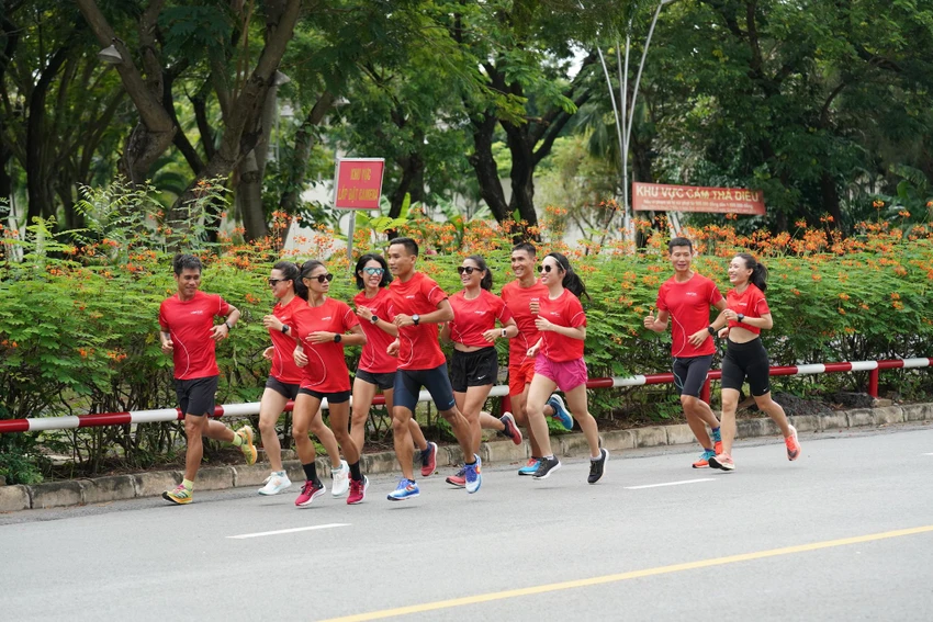 Cung đường chạy Viettel Fastest ở TP.HCM. 