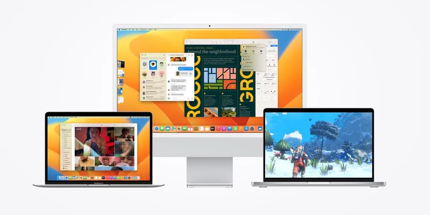 macos-13 macOS 13 cung cấp nhiều tính năng độc quyền cho các dòng máy Mac sử dụng chip silicon. Ảnh: Apple