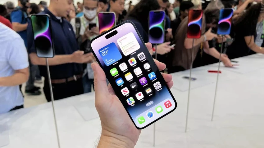 man-hinh-iphone-14-pro-max Tấm nền của iPhone 14 Pro Max được sản xuất bởi Samsung