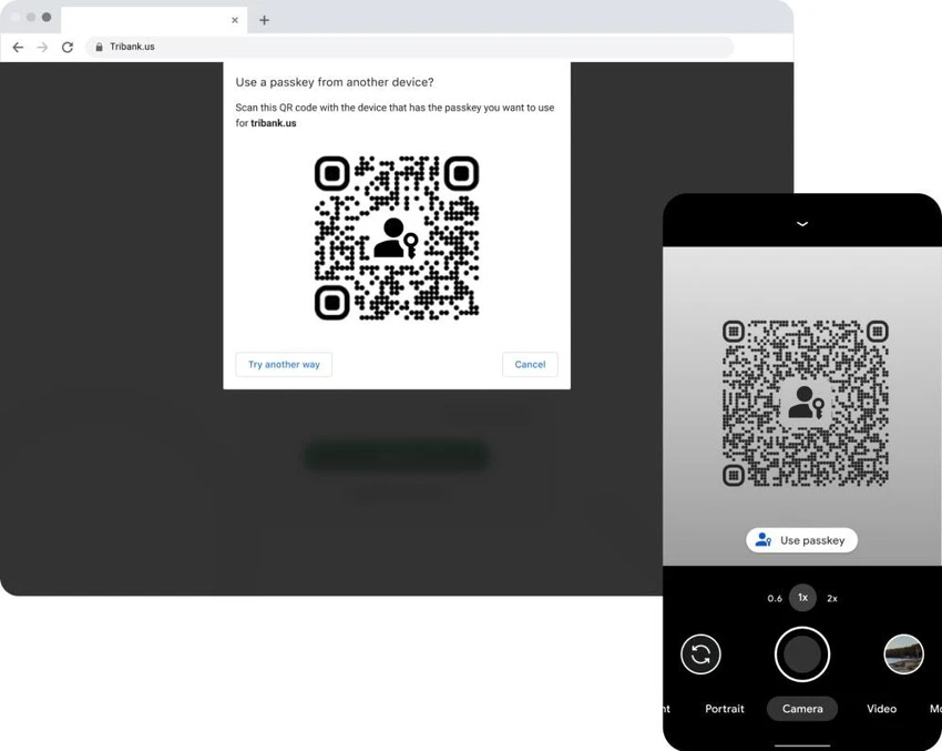 google-ho-tro-passkey passkeyGoogle hỗ trợ tính năng Passkey, cho phép người dùng đăng nhập không cần mật khẩu. Ảnh: Google
