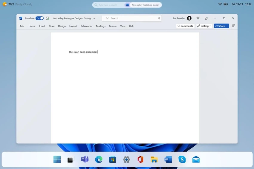 giao-dien-nguoi-dung-windows-12 Giao diện người dùng được thiết kế lại. Ảnh: Zac Bowden