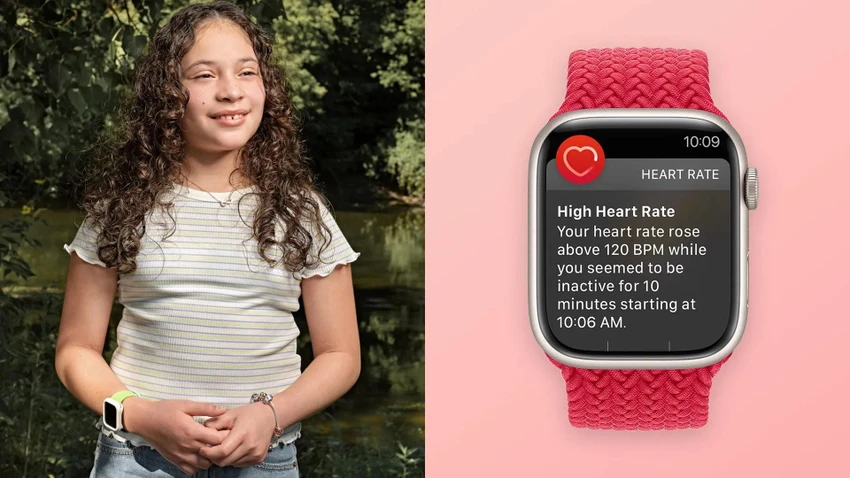 apple watch giúp bé gái phát hiện ung thư và chữa trị kịp thời