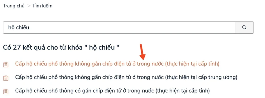 chon-dich-vu-cap-ho-chieu-pho-thong-khong-gan-chip Chọn dịch vụ cấp hộ chiếu phổ thông không gắn chip trong nước (thực hiện cấp tỉnh hoặc trung ương). Ảnh: MINH HOÀNG