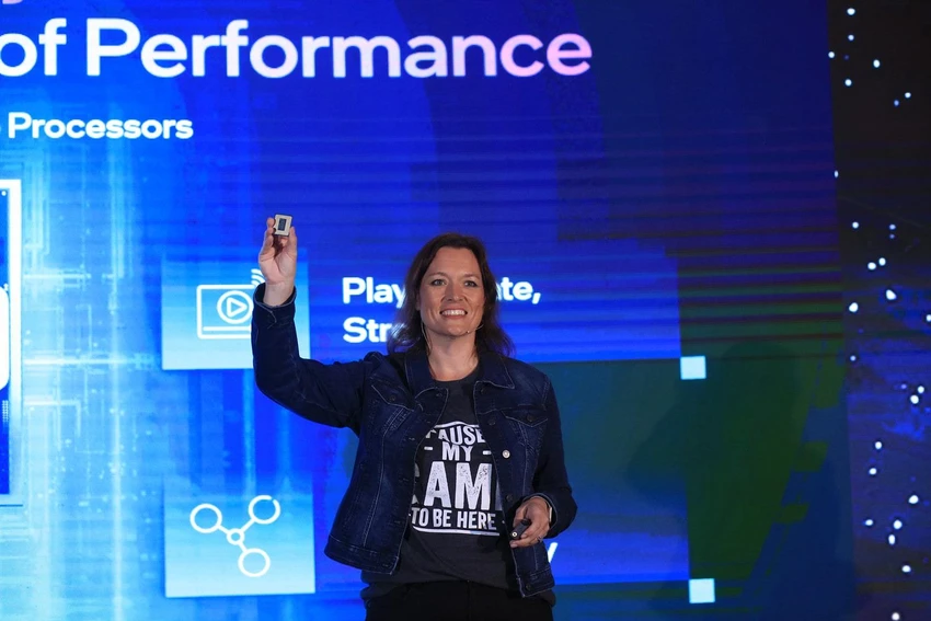 Vi xử lý Intel Core thế hệ 13 có điểm đa nhân vượt mốc 40.000 điểm. Ảnh: TIỂU MINH