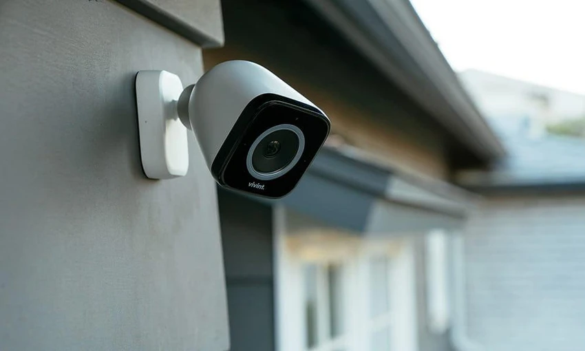 lắp đặt camera hướng vào cửa trước