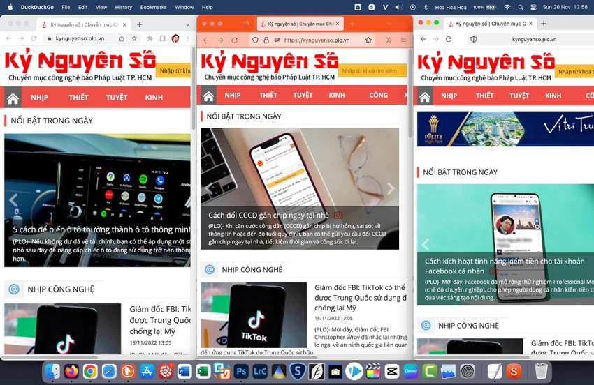 trình duyệt thay thế google chrome