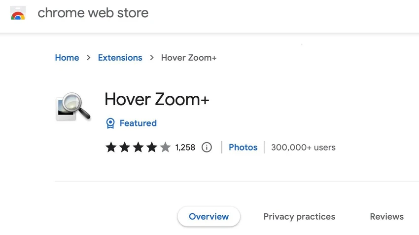go-cai-dat-tien-ich-hover-zoom Imagus và Hover Zoom+ là tiện ích tốt nhất để thay thế Hover Zoom. Ảnh: TIỂU MINH