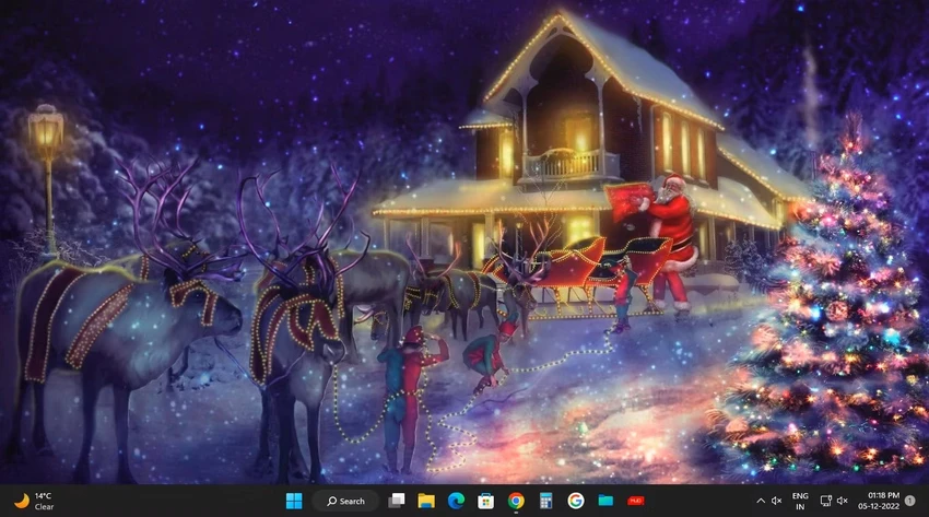 theme-noel-cho-may-tinh theme noel cho máy tính