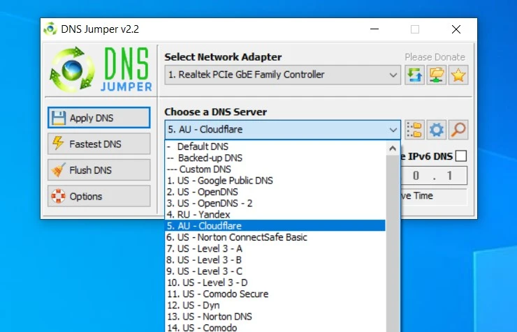 cach-doi-dns-tren-windows Cách đổi DNS trên Windows. Ảnh: MINH HOÀNG