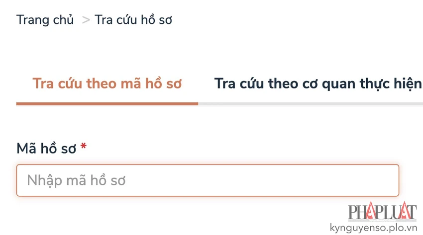 tra-cuu-tien-do-xu-ly-ho-so-dang-ky-thuong-tru Tra cứu tiến độ xử lý hồ sơ. Ảnh: MINH HOÀNG