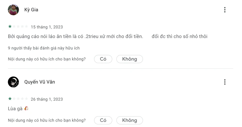 Người dùng đánh giá Lucky Step - Waling Tracker là phần mềm quảng cáo. Ảnh: TIỂU MINH